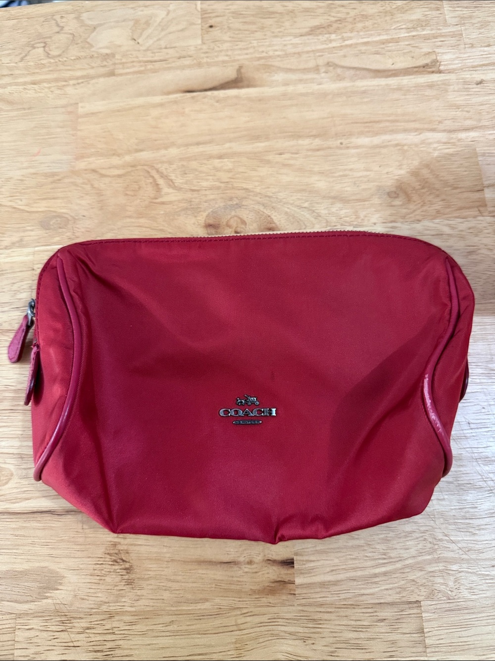 Coach makeup bag
